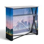 Textilfalttheke inkl. Druck, Textilfalttheke inkl. Druck, 177 x 102 cm – Bild 2