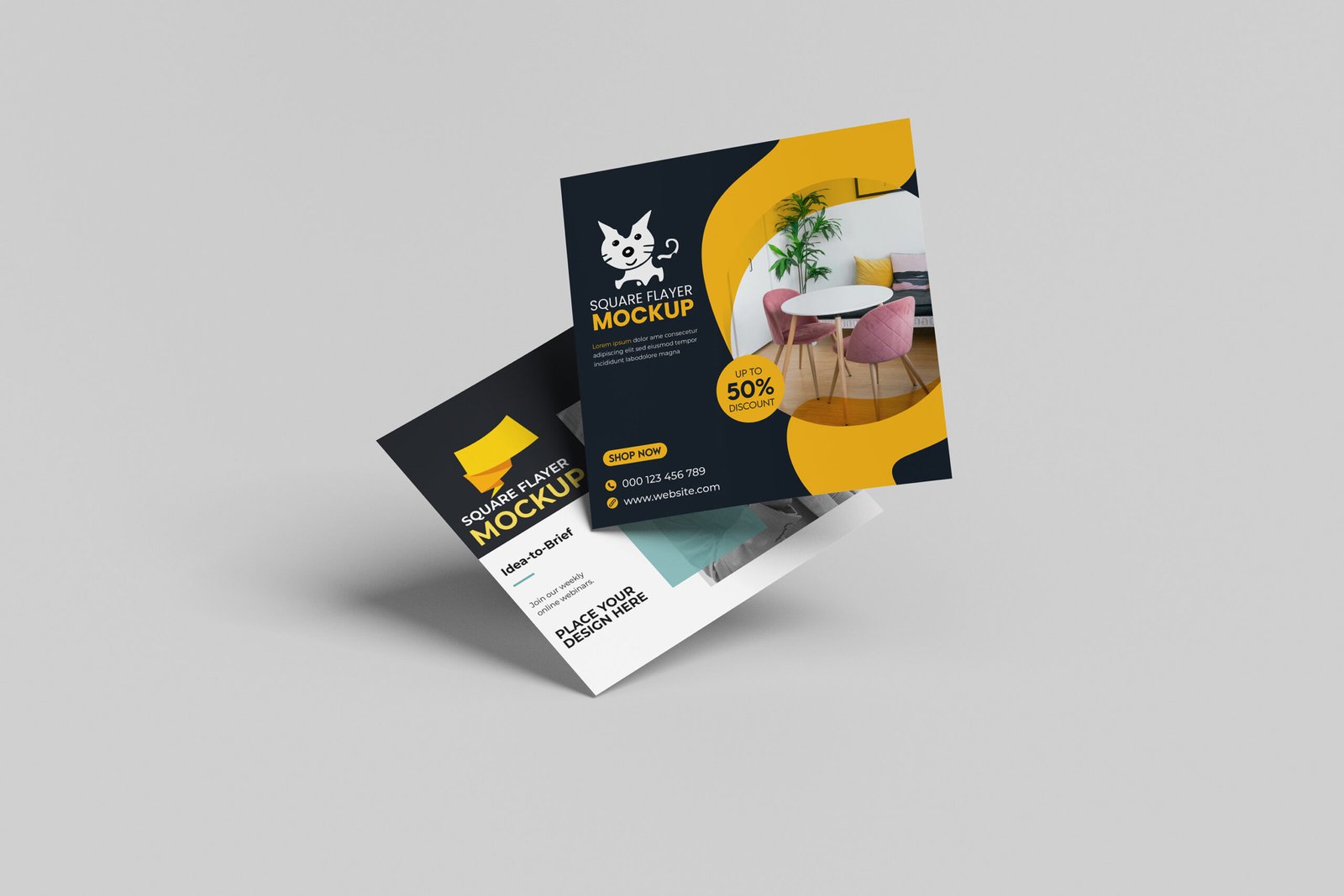 Square-Flyer-Mockup-Graphics-26298492-1-scaled-1.jpeg Flyer beidseitig bedruckt – Bild 1